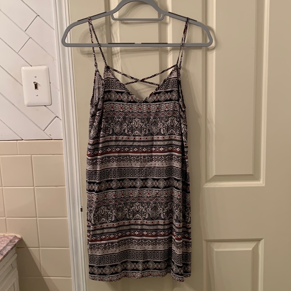 Forever 21 - patterned sun dress, size S